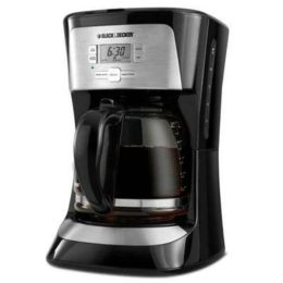 Black & Decker 12C Prog Coffee SS Blk