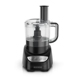 Black & Decker 8Cup Food Processor Blk