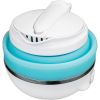 Brentwood KT-1508BL Dual Voltage 120/220v 0.8L Collapsible Travel Kettle, Blue
