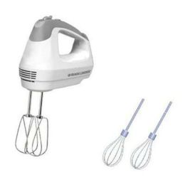 Black & Decker 6 Speed Hand Mixer  White
