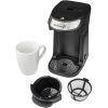 Brentwood TS-111BK Single Serve Coffee Maker with Mug, Black