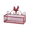 Accent Plus Red Rooster Single Wall Rack