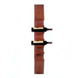Accent Plus Sleek Wooden Wine Wall Rack