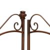 Accent Plus Rustic Corner Bakers Rack