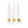 DII Laughing Emoji Embellished Dishtowels Set/3