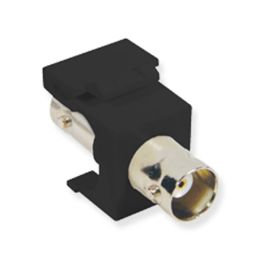 ICC ICC-IC107BNCBK Module, Bnc, 75 Ohm, Nickel Plated, Bk